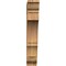 Ekena Millwork Balboa Traditional Rough Sawn Bracket, Western Red Cedar, 4"W x 20"D x 24"H BKT04X20X24BOA01RWR - alternate 4
